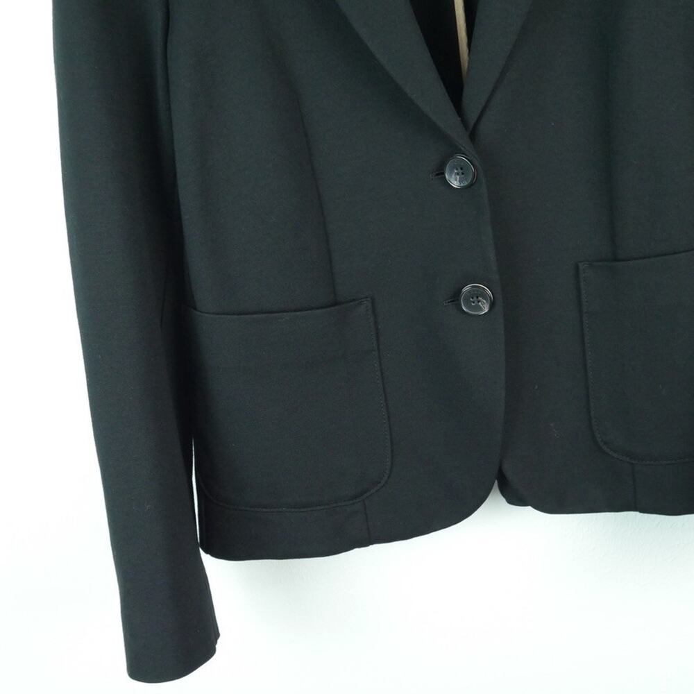 BOSS Jonalahara Blazer Size 8 Black Knit Unstructured Hugo Boss Capsule Jacket - Picture 5 of 13